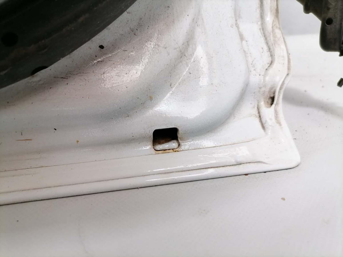 Ford Focus 2 DA3 original T&uuml;r hinten links Frost Wei&szlig; Kombi Tunier Facelift Bj.2008